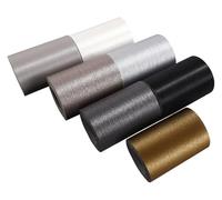 Wallpaper Border Self Adhesive,Wall Edging Border Trim 16.4 ft Wallpaper Self Adhesive Strip Decor,Panels, Interior Decoration(Brushed Dark Gray,40cm(W) X5m(L))
