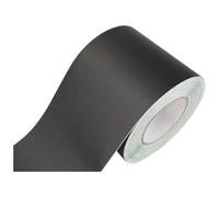 Wallpaper Border Self Adhesive,Wall Edging Border Trim 16.4ft Strip Self Adhesive Wallpaper Decor(Frosted Black,8cm(W) X5m(L))