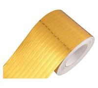 Wallpaper Border Self Adhesive,Wall Edging Border Trim 16.4ft Strip Self Adhesive Wallpaper Decor(Gold Stripe,30cm(W) X5m(L))