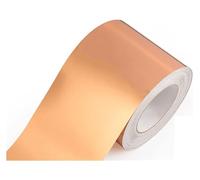 Wallpaper Border Self Adhesive,Wall Edging Border Trim 16.4ft Strip Self Adhesive Wallpaper Decor,Panels Peel(Mirror Rose Gold,10cm(W) X5m(L))