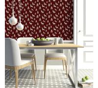 Wallpaper Brick Red Animals Sticky Back Self Adhesive Wallpaper for Living Room Bedroom Peel and Stick Self Adhesive Wall Paper Waterproof Kitchen Wallpapers Removable Wallpapers 45x200cm/1 roll