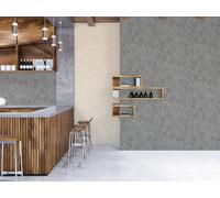 Livingwalls Designer Wallpaper Daniel Hechter - Sturdy Non-Woven Wallpaper with Floral Design - 10,05 m x 0,53 m - Grey, Silver, Metallic - Made in Germany - 781283