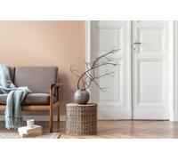 Livingwalls Designer Wallpaper Daniel Hechter - Single Coloured Non-Woven Wallpaper - 10,05 m x 0,53 m - Orange, Beige - Made in Germany - 781545