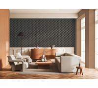 Wallpaper Daniel Hechter retro blue petrol bronze metallic 78150-2 (3,47£/1qm)