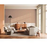 Wallpaper Daniel Hechter retro brown cream gold metallic 78150-3 (3,47£/1qm)