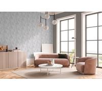 Wallpaper Daniel Hechter tiles motif grey silver metallic 36133-6 (3,47£/1qm)