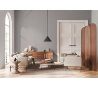 Wallpaper Daniel Hechter wave pattern grey white metallic 78153-1 (3,08£/1qm)