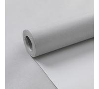 Wallpaper Decoration， 53cm X 9.5m Non Woven Simple Effect Plain | Light Grey Looks Like Crackle Texture for Bedroom Living Room Corridor Wall Decorative