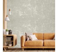 Wallpaper Decoration， Industrial Textured Concrete Effect Cement | White Shabby Chic Ceiling Paper Removable Natural Stone Non Woven for Bedroom Living Room Hallway Ceiling Paper