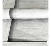 WALLPAPER EMPIRE Harrow Weave Wood Panel Wallpaper Grey, 6739