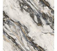 Wallpaper Empire Luxury Abstract Marble Effect Wallpaper - Grey, Gold & White 78604