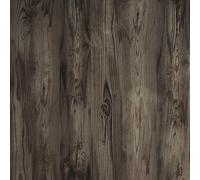 WALLPAPER EMPIRE Wood Effect Peel & Stick Self Adhesive Vinyl Fablon Wallpaper 45cm x 300cm Kitchen Worktop, Wall, Furniture (Smoked Walnut Wood Planks WH1512)
