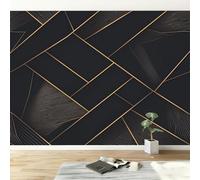 Wallpaper Fashion Marble Murals 400W x 280H cm Photo Poster, Modern Geometric Lines Wall Mural Photo Wallpaper - Wall Art for Living Room Bedroom Children's Room Corridor