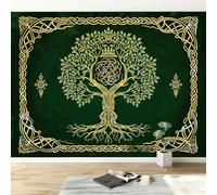 Wallpaper Forest Vines Murals 500W x 280H cm Photo Poster, Tree of Life Ancient Art Patterns Wall Mural Photo Wallpaper - Wall Art for Living Room Bedroom Children's Room Corridor