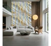 Wallpaper Gold plated marble texture wallpaper self adhesive waterproof moisture proof imitation ceramic tile wall covering washable kitchen and bathroom decorative sticker rock texture gilded 40cm*