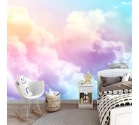 Wallpaper Labrador Dog Lying on The Bed Wallpaper 400 x 280 cm Suitable for Decoration Concealer Living Room Bedroom Kitchen Decoration Gray and Yellow
