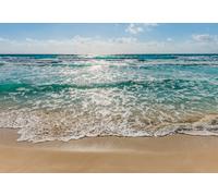 Wallpaper Mural Tropical scenery green palms sea children kids poster photo wall
