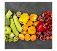 Wallpaper Non-Woven 312x312cm Fruit and Vegetable Colorful Madness No. H10731M_TV5BX