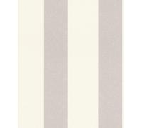 Wallpaper Non-Woven Rasch Block Stripes light grey white 485424 (4,08£/1qm)