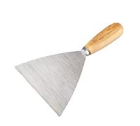Wallpaper Scraper,Putty Knife,Filler Knife, 5pieces Wooden Handle Knife Stainless Filling Knives Putty Drywall Joint Knife Putty Knife1 2 3 4 5 Inch,5 inch