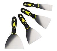 Wallpaper Scraper, Scraper Tool,Paint Scraper,1.5"", 3"", 4"", 5"" Wide Putty Set, Metal Scraper Paint Tool for Wallpaper/Decal/Gypsum Board Finishing/Gypsum Scraping (Pack of 4)