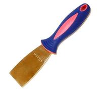 Wallpaper Scrapers,Brass Coating Knife, Plaster Spatula with Rubber Handle, Drywall Scraper, Wood Remover,Painting Tool,25 to 100mm(40mm)