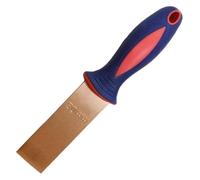 Wallpaper Scrapers,Brass Coating Knife, Plaster Spatula with Rubber Handle, Drywall Scraper, Wood Remover,Painting Tool,25 to 100mm(30mm)