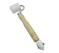 Wallpaper Seam Roll, Double Head, Wallpaper Seam Roller, Wooden Handle, Hand Rollers, Noise Insulation Seams that Compress Rolling for Car Sound Decoration, Home, Sewing, Quilting, Contact Paper