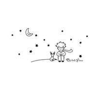 Wallpaper, Stars Moon The Little Prince Boy Wall Sticker Home Decor Wall DIY Decor Beautiful Art Wall Decals Very