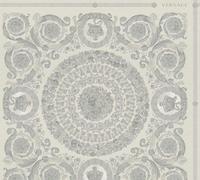 Wallpaper Versace Home 4 Floral Diamonds grey Metallic 370555 (12,28£/1qm)