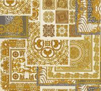 Wallpaper Versace Home Diamonds white gold grey Metallic 370484 (12,46£/1qm)