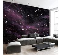 Wallpaper Wall Mural Mysterious Starry Sky Theme 350 X 256 Cm Science Fiction Universe Style Photo Wallpaper Non-Woven Wall Mural Poster, for Living Room Bedroom Corridor Tv Background Decor Murals