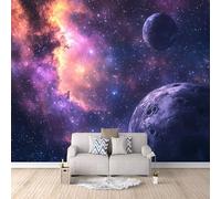 Wallpaper - Wall Mural Nebula 300 x 210 cm / 118" x 82.6" - Non-Woven Premium Art Print Fleece Wall Mural Decoration Poster Picture Design Modern - Space Universe Interstellar C-B-1769-1-A