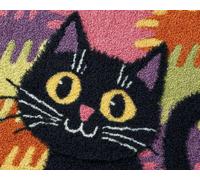 Wallphantom Latch Hook Crafts Kits for Adults,Big-Eyed cat