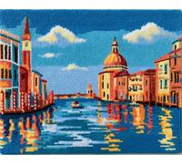 Wallphantom Latch Hook Rug Kit for Adults,Venice Landscape