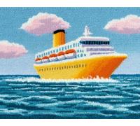 Wallphantom Latch Hook Rug Kits for Adults Beginners,Cruise Ships