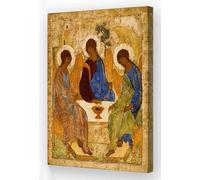 Wallpicss The Holy Trinity Poster Vintage Framed Prints Wall Art Famous Painting Posters Retro Canvas Wall Hanging Picture Wall Decor 12x18 inches