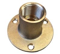Wallplate Boss (No Tube) 1/2" for Garden Bib Tap Wall Plate Flange for 15mm Pipe