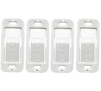Wallplate Brackets for Lutron Caseta Pico Remote, 4-Pack - Seamless Remote Snap-in Installation Wall Bracket for Lutron Smart Switch, Durable Wall Mount Design for Lutron Pico Remote