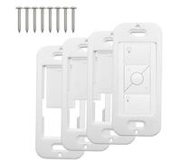 Wallplate Brackets for Lutron Caseta Pico Remote, Compatible with Lutron Pico Remote, 4 Pack With screws