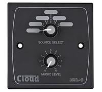 WALLPLATE, Source Level Control, Black | Volume Controls Audio Visual, 1 X Qty - RSL-6B