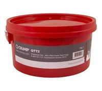 Wallplug & Screw Trade Tub, 400 xRED Plugs + 1.5x8 Wood Screws