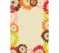 Wallpops Carnivale Self Adhesive Dry-Erase Message Board