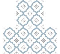 WallPops FP2943 Alfama Peel & Stick Floor Tiles, Multi-Colour, 12 x 12 inches (Pack of 3)
