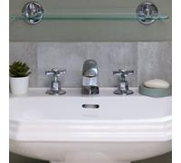 Wallpops Nash Self-Adhesive Vinyl Wall Tiles 15.24Cm(W) 15.24Cm(H) 1.2mm(D) Pack Of 12 (0.28Sqm)