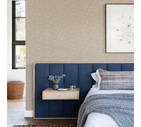 Wallpops Nu Wallpaper Poplin Tan 52.07Cm X 5.49M Self-Adhesive Wallpaper
