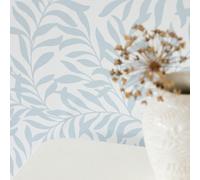 Wallpops Nu Wallpaper Wisley Blue Self Adhesive Wallpaper 5.49M(L) 52.07Cm(W)