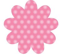 Wallpops Self Adhesive Daisy Die-Cut with Pink Dots
