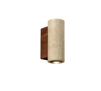 Wallps, Home Decoration Marble Wall Lights Bar Led Wallp Lolinear Wallp Base Cylindrical Cubic Wallp for Hotel Porch Entrance Bedroom Bedside/Cylinder/16 * 6Cm