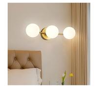 Wallps, Nordic Indoor Led Wall Lights Decor Bedroom Liviroom Wallp Frosted Glass Ball Led Wall Sconces/D/W51Cm*H10Cm